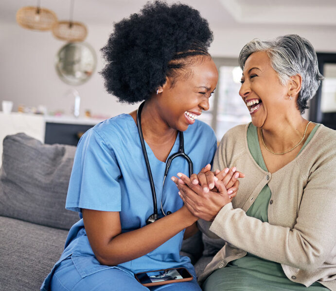 Live-In Home Health Aide with patient in Washington D.C.
